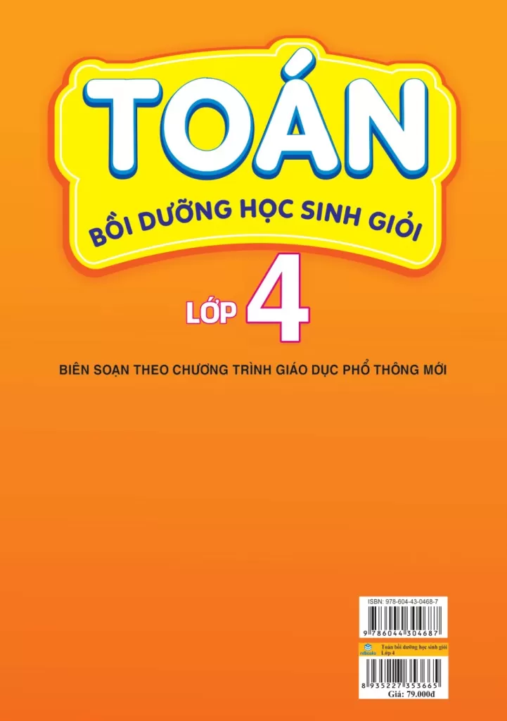 TOÁN BỒI DƯỠNG HỌC SINH GIỎI LỚP 4 (Biên soạn theo chương trình GDPT mới - Dùng chung cho các bộ SGK hiện hành)